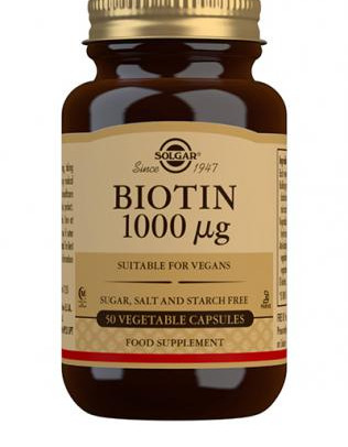 Solgar Biotiini 1000 mikrog 50kapsl