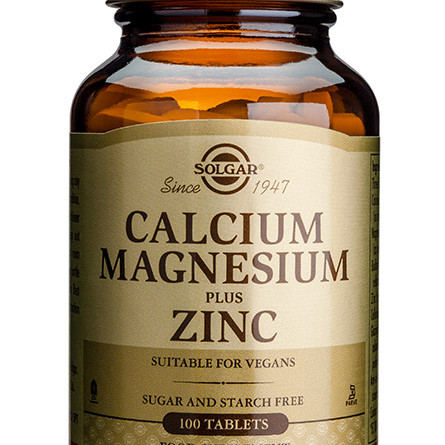 Solgar Kalsium Magnesium + Sinkki 100 tabl 