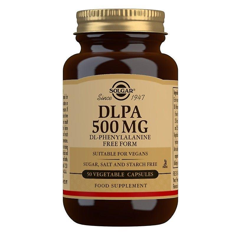 Solgar DLPA 500 mg Vegicaps 50 (DL-fenyylialaniini)