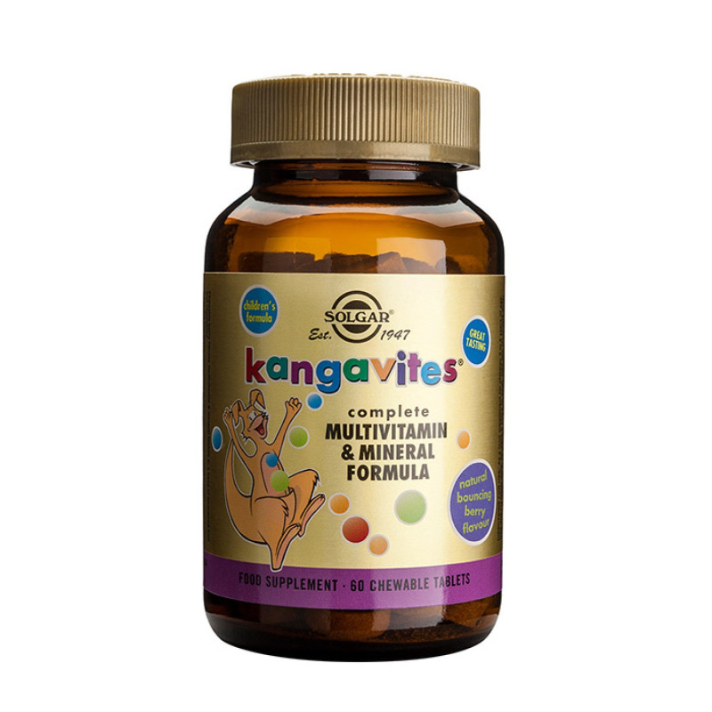Solgar kangavites Bouncing Berries 120 tabl