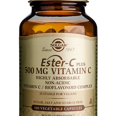 Solgar ester-C plus 500 mg 50kaps c-vitamiini