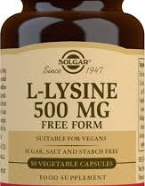 Solgar® L-Lysiini 500 mg 50 kapselia