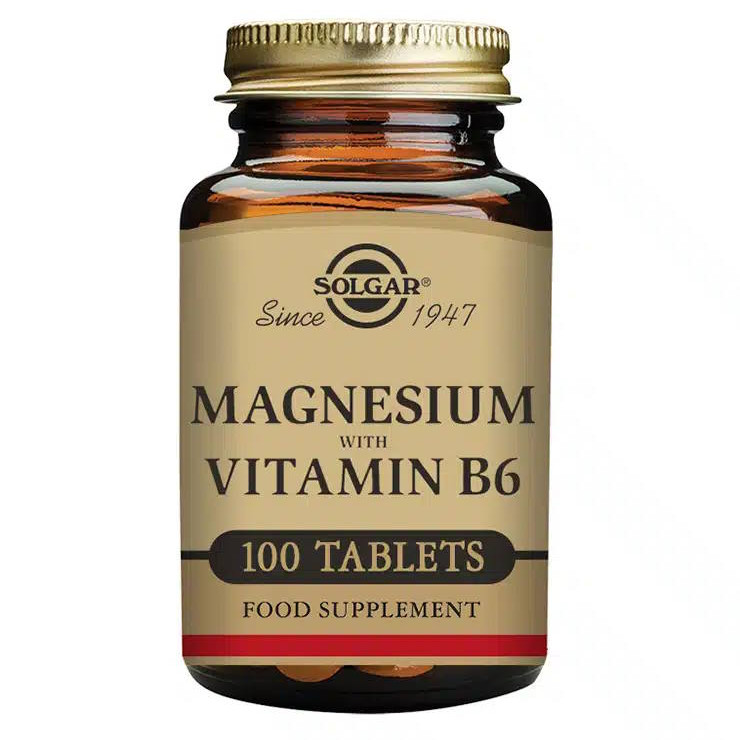 Solgar Magnesium+B6 vitamiini 100tabl
