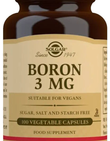 Solgar Boori 3 MG ravintolisä 100 kaps.