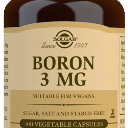 Solgar Boori 3 MG ravintolisä 100 kaps.