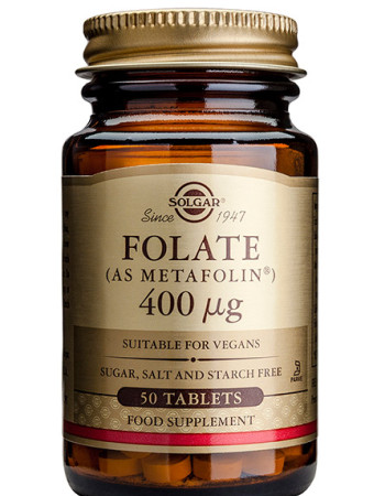 Solgar Folaatti (Metafolin®) 400 µg