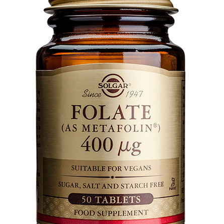 Solgar Folaatti (Metafolin®) 400 µg
