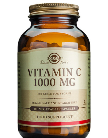 Solgar C-vitamiini 1000 mg Vegekapsl 100kpl 