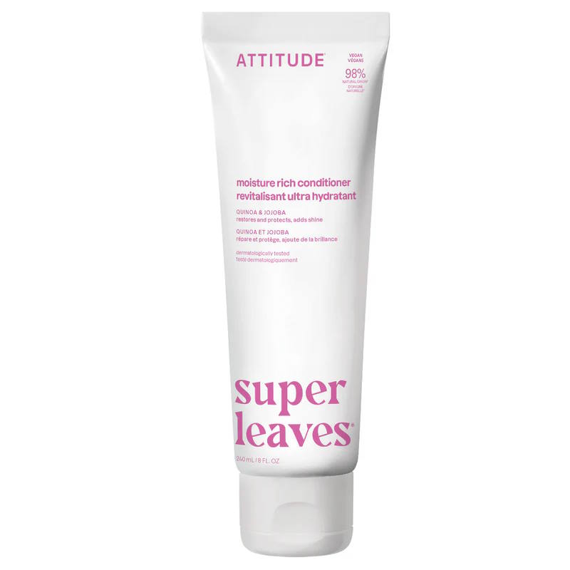 Attitude Kosteuttava hiustenhoitoaine, Super leaves, 240 ml