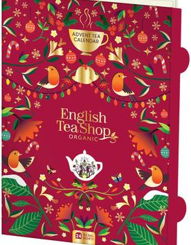English Tea Shop Luomu Teejoulukalenteri kirjanen 24pss