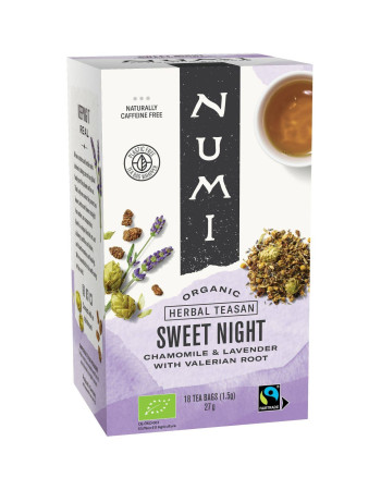 Numi Luomu Sweet Night pussitee 18pss