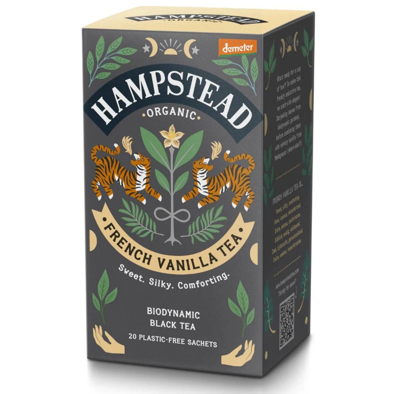 Hampstead Demeter French Vanilla Musta tee 20pss