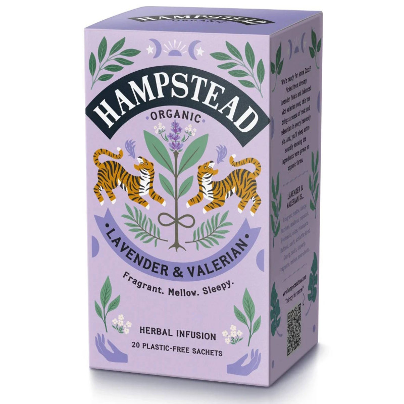 Hampstead Luomu Laventeli & valeriaana Yrttitee 20pss