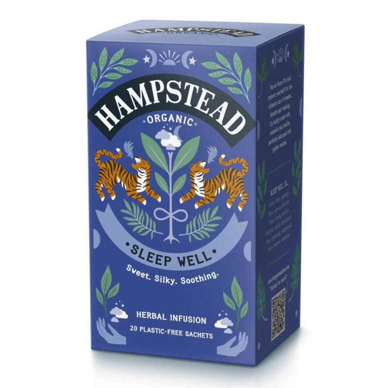 Hampstead Luomu Sleep Well Yrttitee 20pss