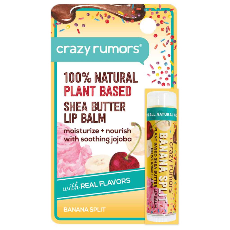 Crazy Rumors Huulivoide Banana Split 