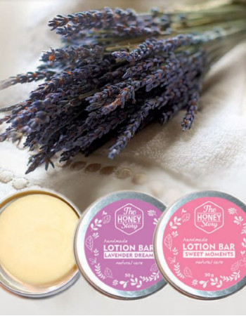 The honey story Voidepala Sweet Moments 50g lotion bar HELMIKUUN HELMET TARJOUS (ennen 12,50€)