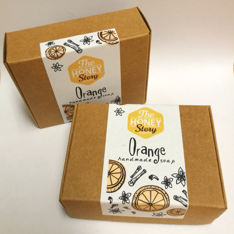 The honey story hunajasaippua appelsiini 90g orange