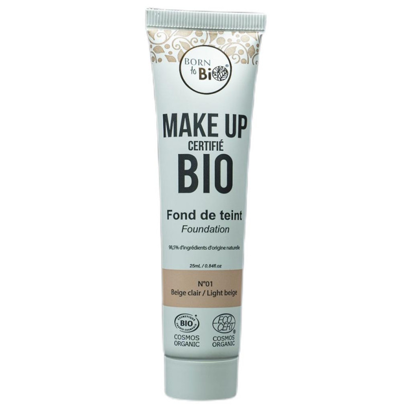 Born to Bio meikkivoide nr1 light beige 25ml