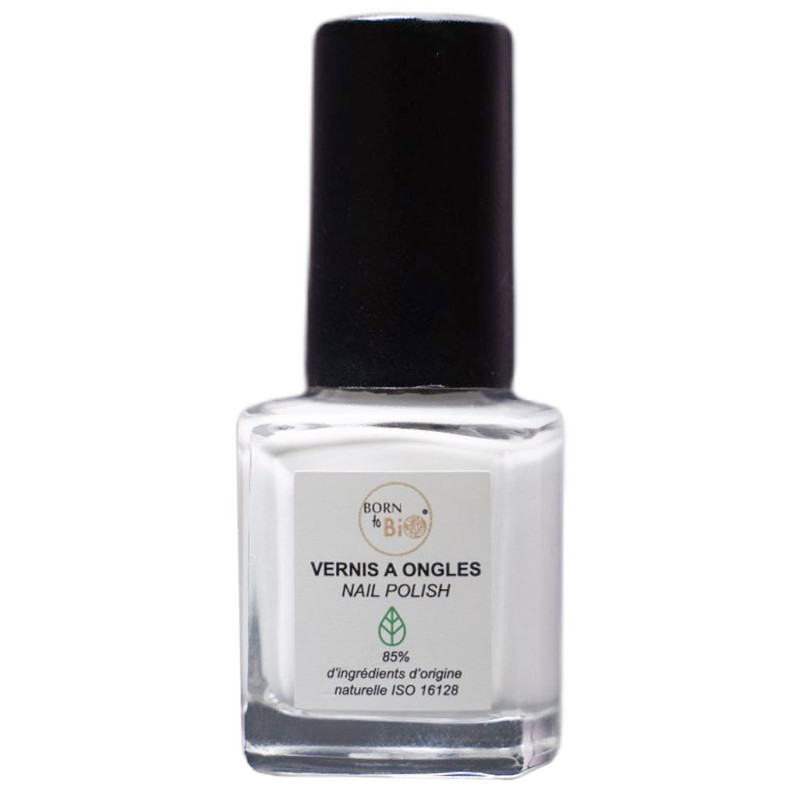 BORN TO BIO ORGANIC NATURAL NAILPOLISH N°1 - KYNSILAKKA BLANC 7,5ML