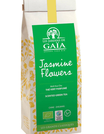 Gaia Jasmine, vihreä irtotee luomu 100g