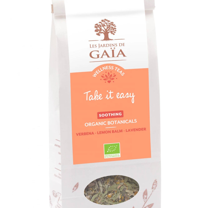 Les Jardins de Gaïa Luomu Take It Easy Yrttitee 40g