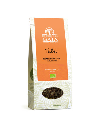 Gaia luomu Tulsi irtotee 80g (pyhä basilika)