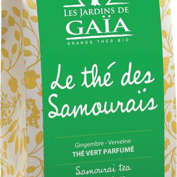 Les Jardins de Gaïa Luomu vihreä samurai irtotee 100g