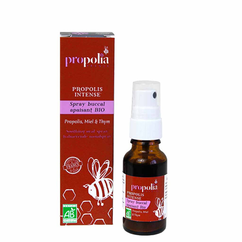 Propolia - Propolis suusuihke rauhoittaa ja raikasttaa suuta