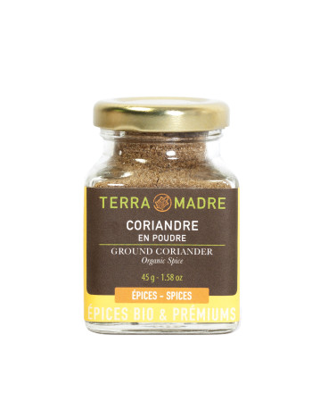 Terra Madre luomu jauhettu korianteri 45g