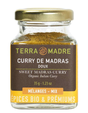 Terra Madre luomu madras makea curry 35g