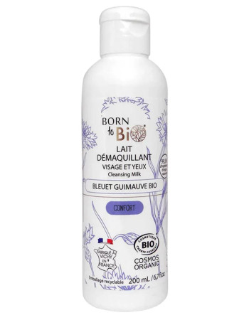 Born to Bio Blueberry Floral Water Cleansing Milk 200ml