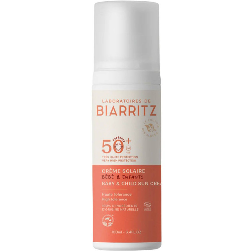 Laboratoires de Biarritz Baby & Child Sun Cream Aurinkovoide lapsille SPF50+ 100ml