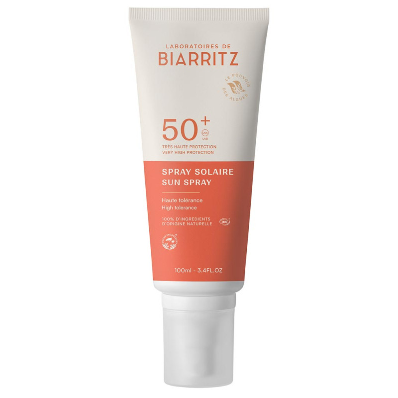 Laboratoires de Biarritz Sun Spray Aurinkosuojasuihke SPF50+ 100ml 