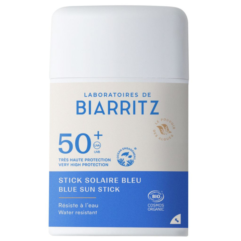 Laboratoires de Biarritz Stick Solaire Aurinkovoidepuikko Sininen SPF50+ 12g 