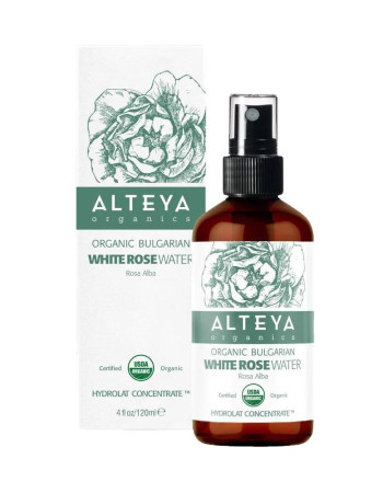 Valkoruusuvesi (Rosa Alba), 120 ml-Lasisuihkepullo 120ml