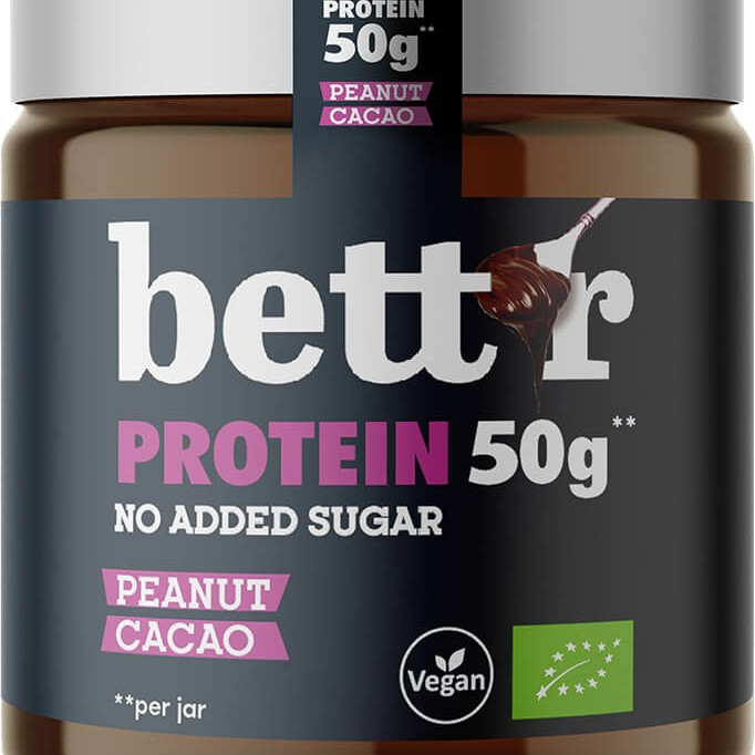 Bett'r Proteiinilevite, maapähkinä & kaakao 250g