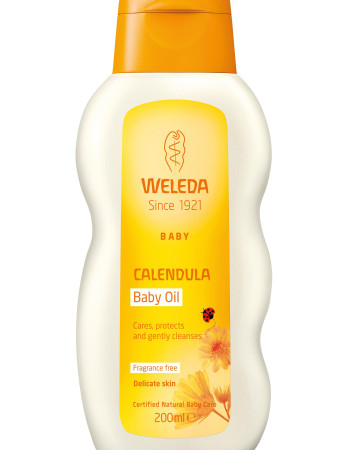 weleda calendula baby oil tuoksuton 200ml 