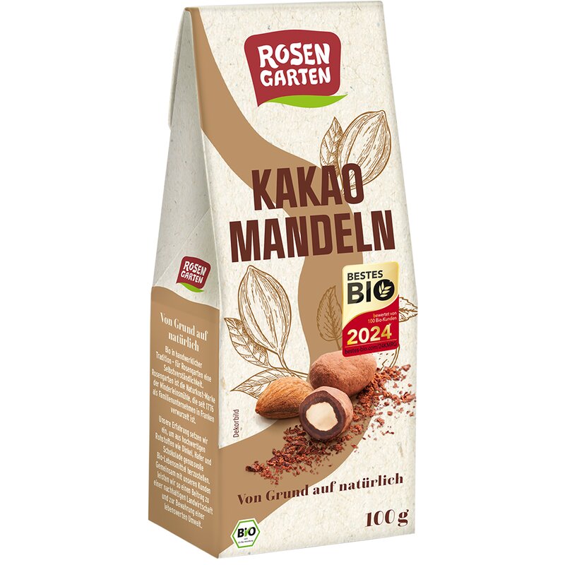 Rosengarten kaakaomanteli 100g luomu