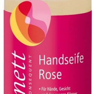 Sonett - käsisaippua ruusu, 300ml, vegaaninen
