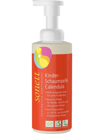 Sonett Lasten vaahtosaippua Calendula 200ml