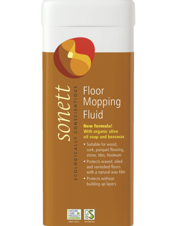 Sonett - Lattiapesu ja hoitotiiviste 500ml, luomu