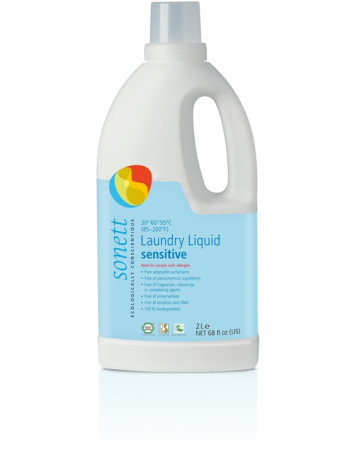Sonett pyykinpesuaine sensitive hajusteeton 2l