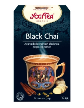 YogiTea - Black Chai 17pss luomutee