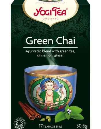 Yogi green chai luomutee