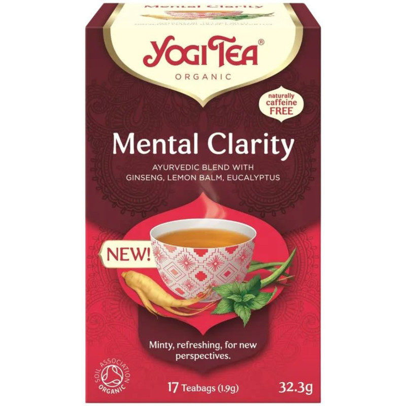 Yogi Tea Mental Clarity tee 17ps