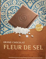 Gepa Grand Chocolat Fleur de Sel – maitosuklaa suolakiteillä 100g luomu