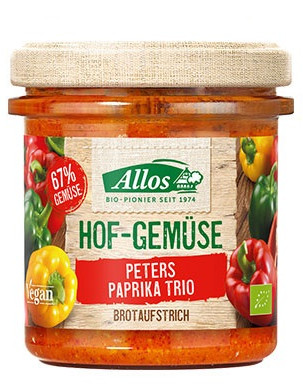 Allos Vegaaninen paprika trio levite luomu 135g