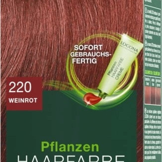 Logona Color creme hiusväri 220 viininpunainen