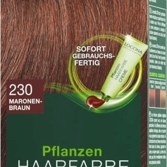 Logona Color creme hiusväri 230 mahongin ruskea