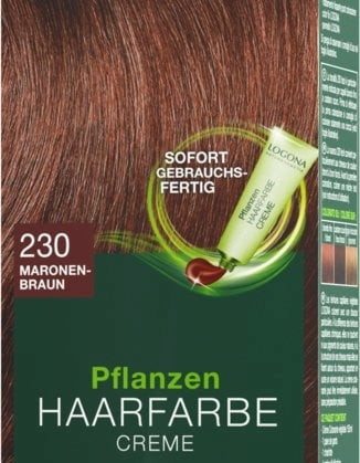 Logona Color creme hiusväri 230 mahongin ruskea